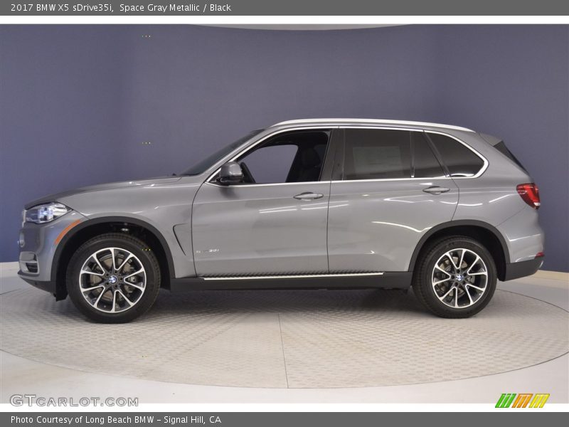 Space Gray Metallic / Black 2017 BMW X5 sDrive35i