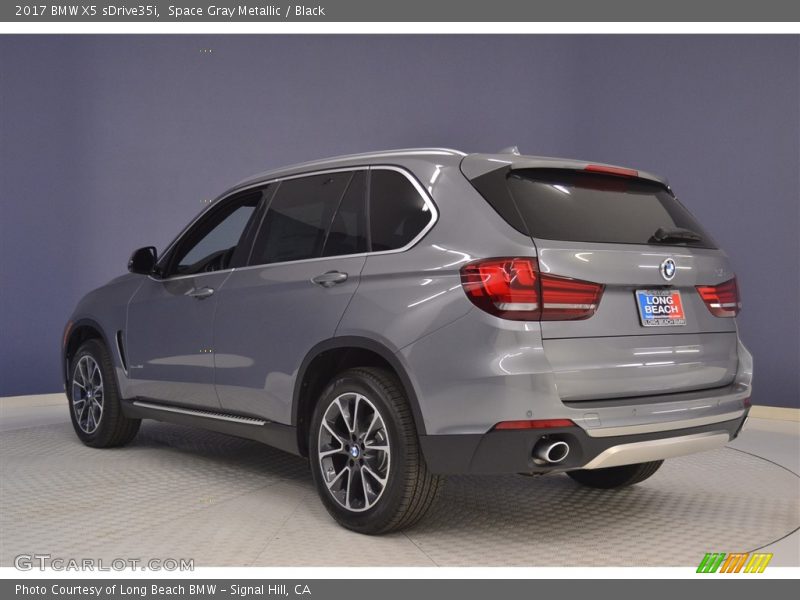 Space Gray Metallic / Black 2017 BMW X5 sDrive35i
