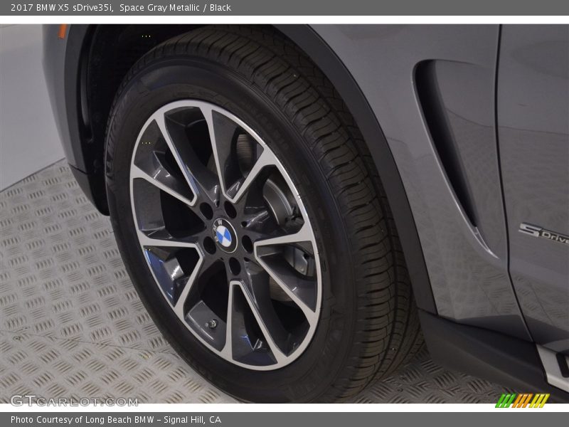 Space Gray Metallic / Black 2017 BMW X5 sDrive35i