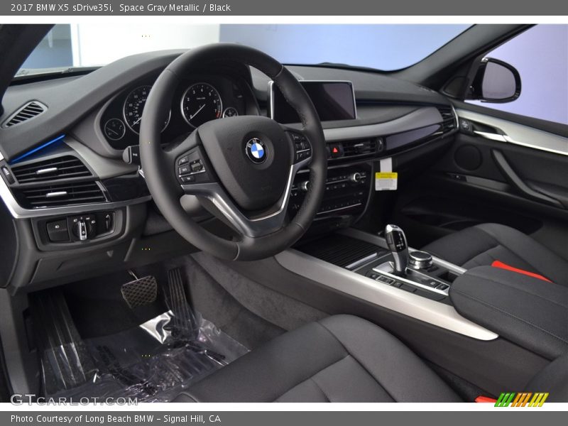 Space Gray Metallic / Black 2017 BMW X5 sDrive35i
