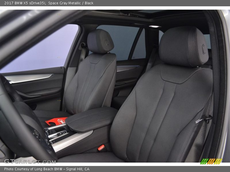 Space Gray Metallic / Black 2017 BMW X5 sDrive35i