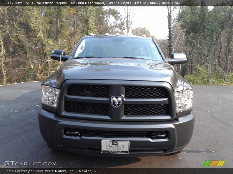 Granite Crystal Metallic / Black/Diesel Gray 2017 Ram 3500 Tradesman Regular Cab Dual Rear Wheel