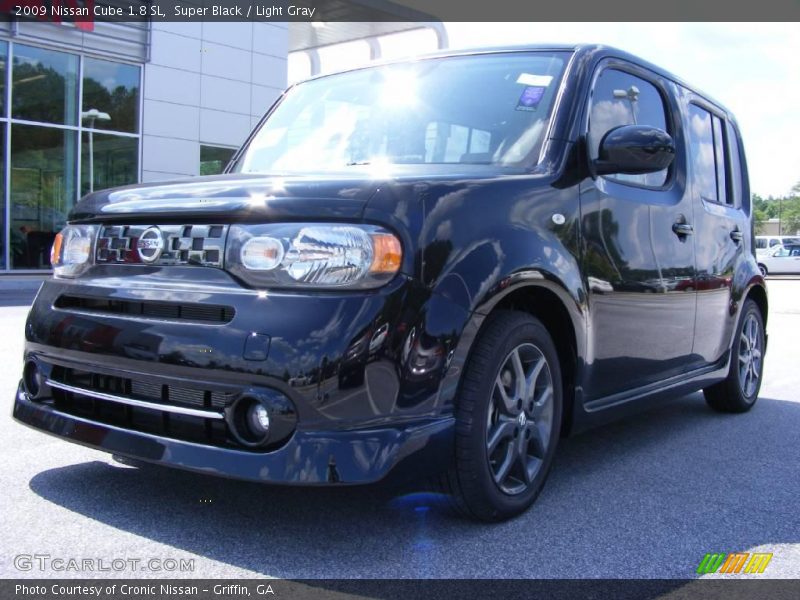 Super Black / Light Gray 2009 Nissan Cube 1.8 SL