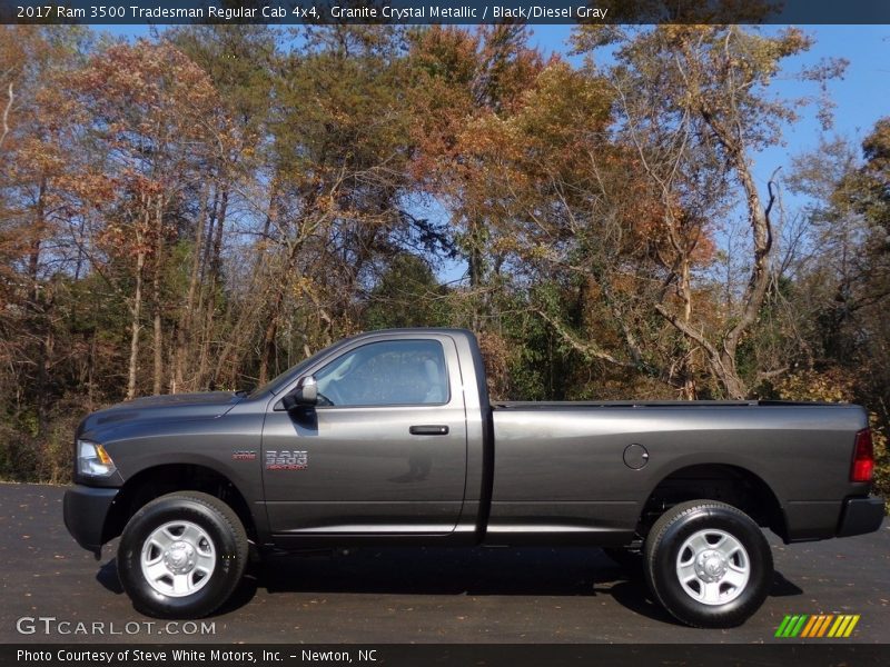  2017 3500 Tradesman Regular Cab 4x4 Granite Crystal Metallic