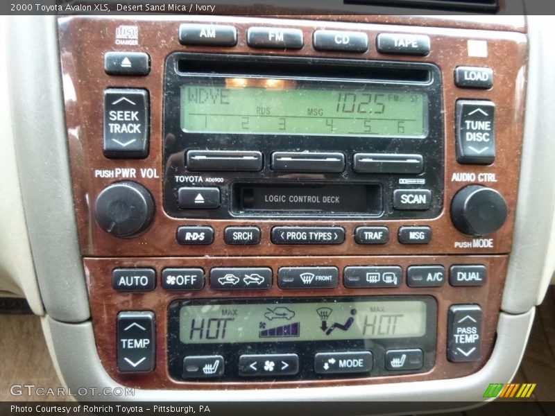 Desert Sand Mica / Ivory 2000 Toyota Avalon XLS