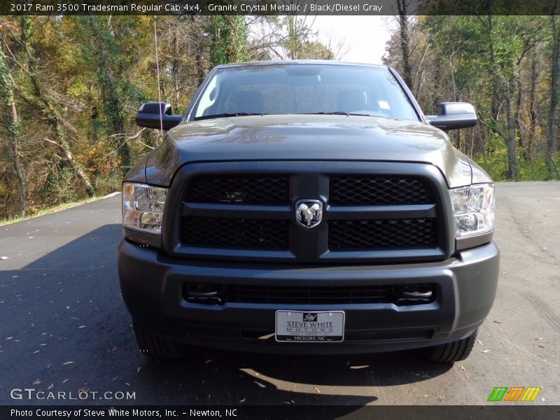 Granite Crystal Metallic / Black/Diesel Gray 2017 Ram 3500 Tradesman Regular Cab 4x4