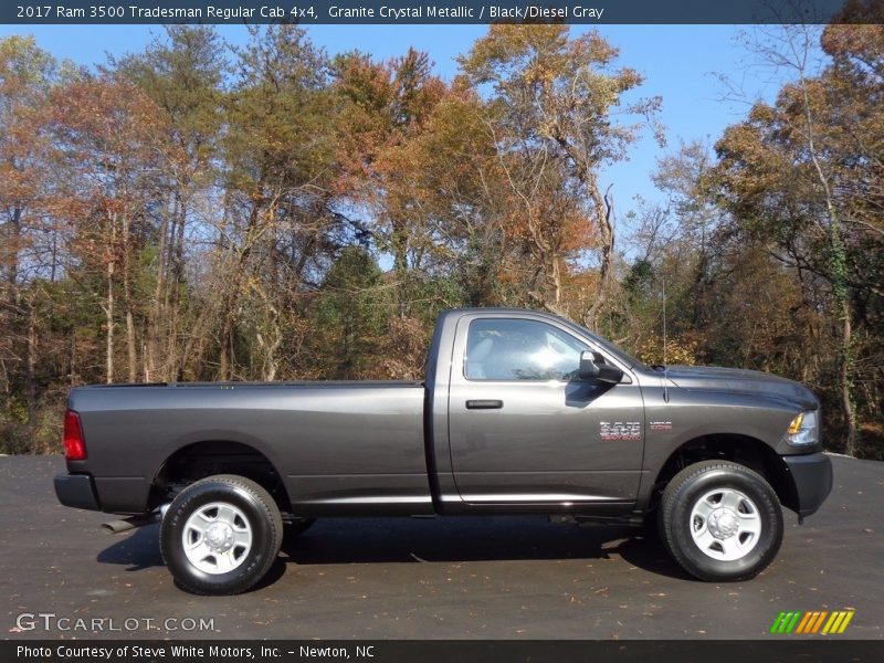  2017 3500 Tradesman Regular Cab 4x4 Granite Crystal Metallic