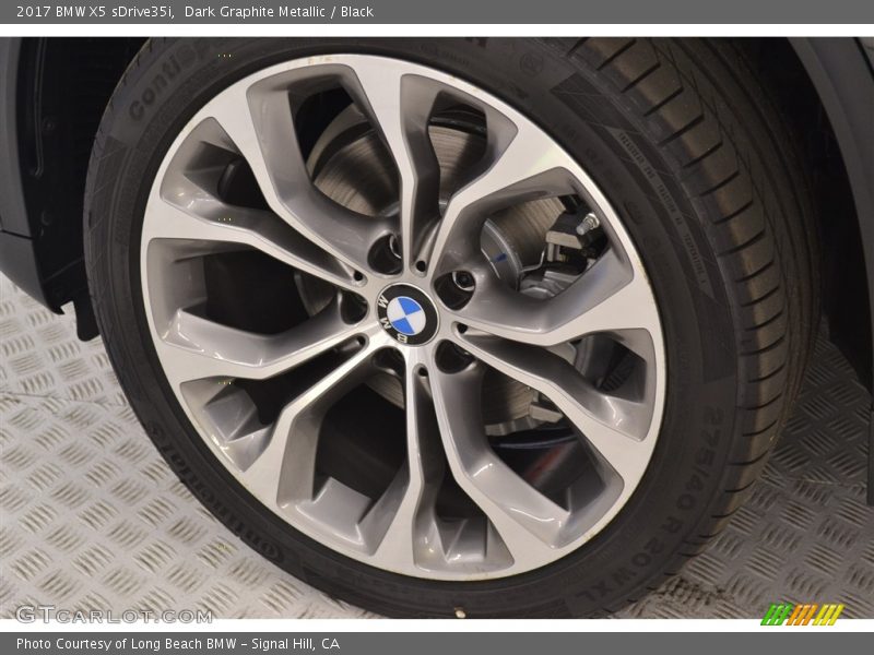 Dark Graphite Metallic / Black 2017 BMW X5 sDrive35i