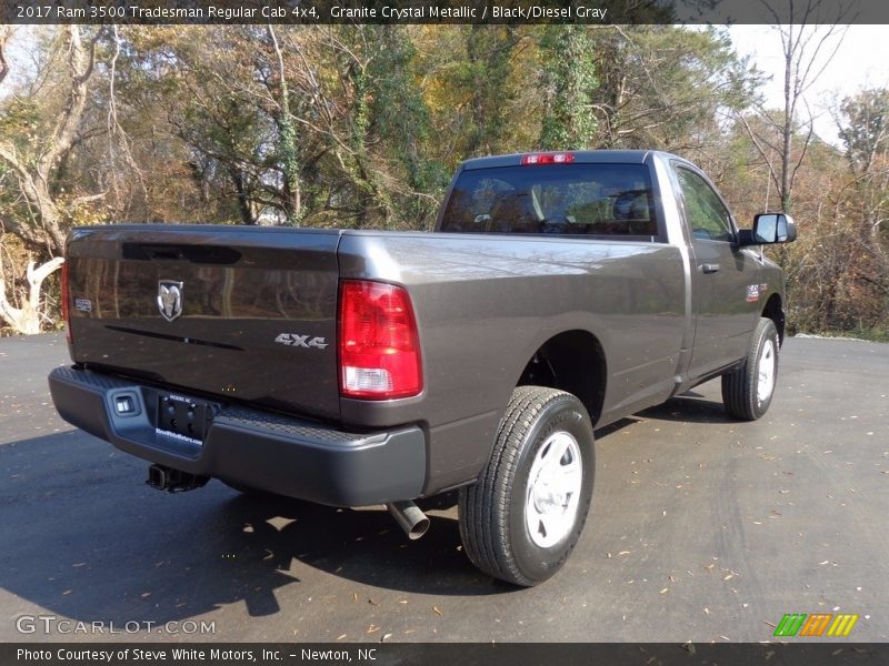 Granite Crystal Metallic / Black/Diesel Gray 2017 Ram 3500 Tradesman Regular Cab 4x4