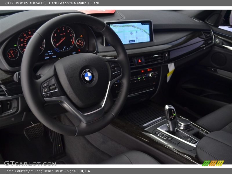 Dark Graphite Metallic / Black 2017 BMW X5 sDrive35i