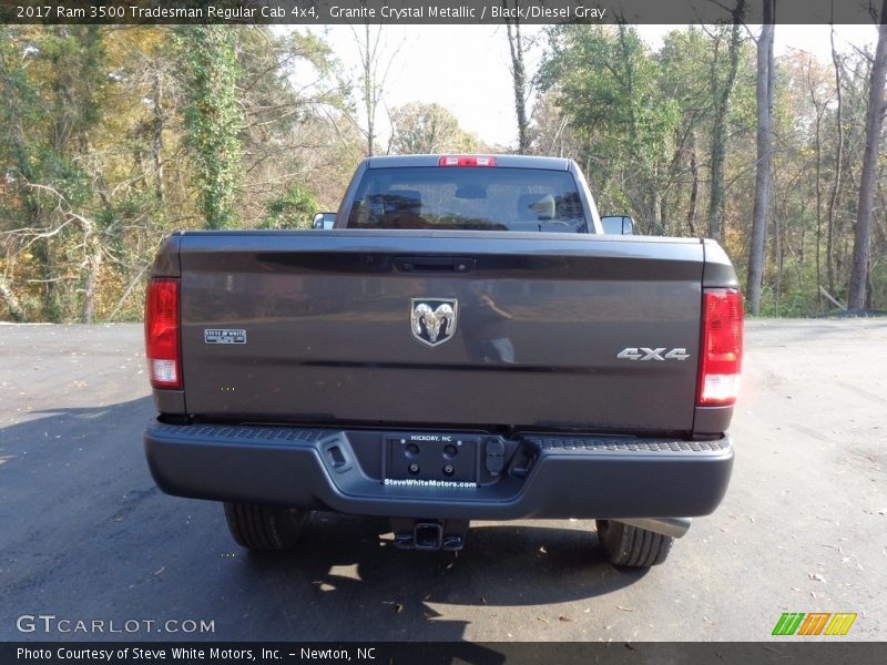Granite Crystal Metallic / Black/Diesel Gray 2017 Ram 3500 Tradesman Regular Cab 4x4