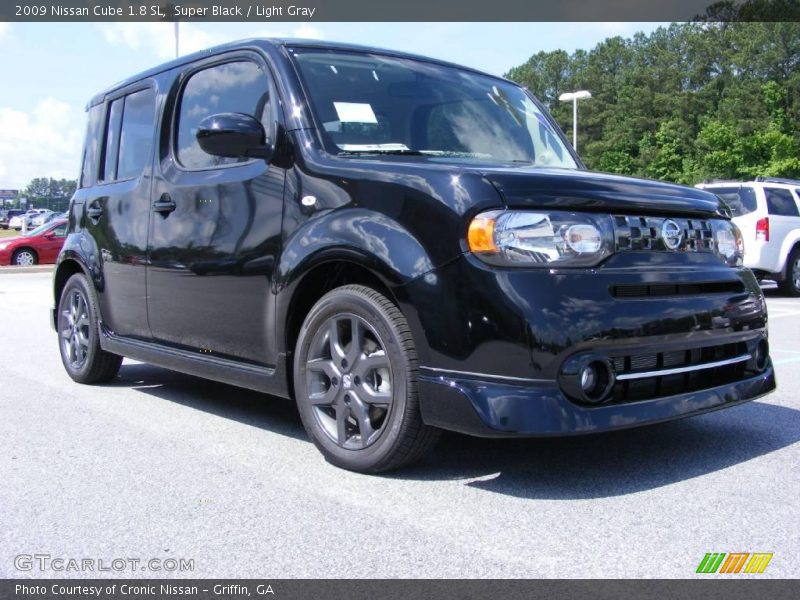 Super Black / Light Gray 2009 Nissan Cube 1.8 SL