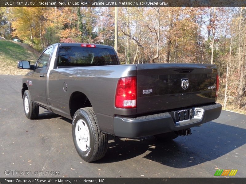 Granite Crystal Metallic / Black/Diesel Gray 2017 Ram 3500 Tradesman Regular Cab 4x4