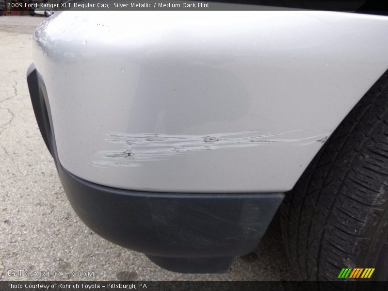 Silver Metallic / Medium Dark Flint 2009 Ford Ranger XLT Regular Cab