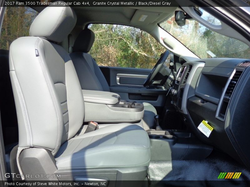 Granite Crystal Metallic / Black/Diesel Gray 2017 Ram 3500 Tradesman Regular Cab 4x4