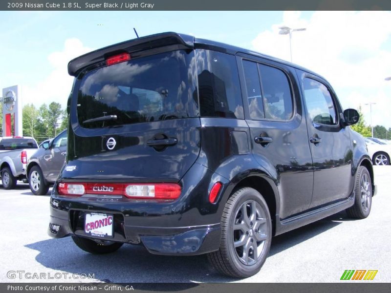 Super Black / Light Gray 2009 Nissan Cube 1.8 SL