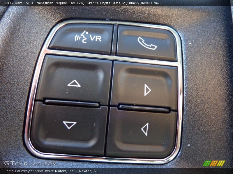 Granite Crystal Metallic / Black/Diesel Gray 2017 Ram 3500 Tradesman Regular Cab 4x4