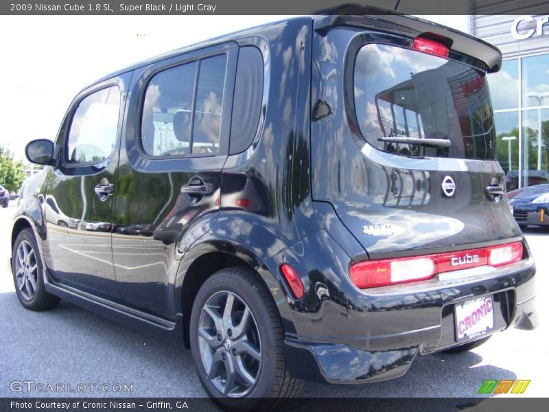 Super Black / Light Gray 2009 Nissan Cube 1.8 SL