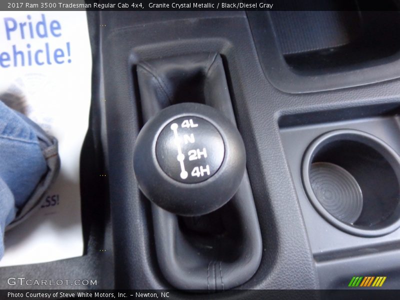 Granite Crystal Metallic / Black/Diesel Gray 2017 Ram 3500 Tradesman Regular Cab 4x4