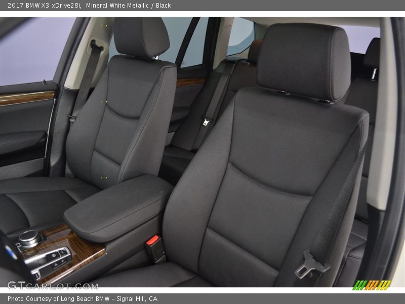 Front Seat of 2017 X3 xDrive28i