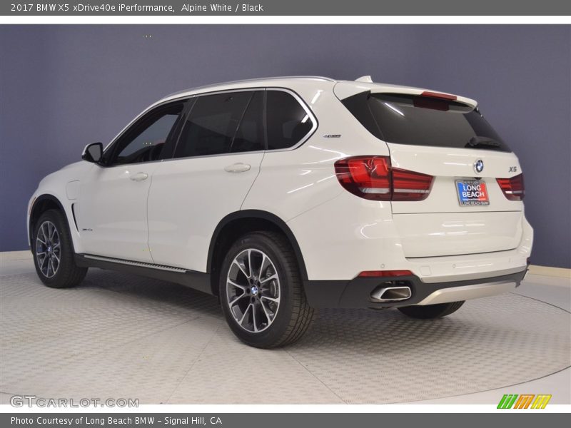 Alpine White / Black 2017 BMW X5 xDrive40e iPerformance