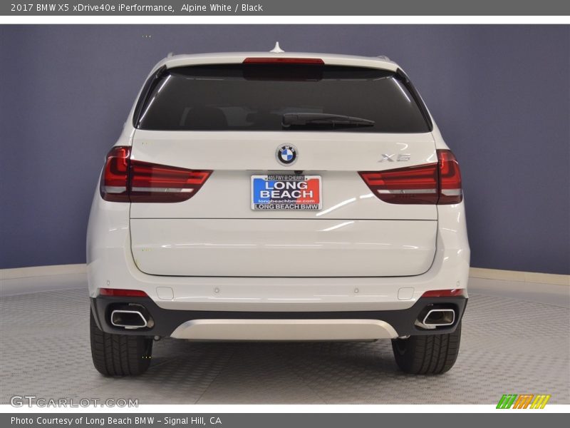 Alpine White / Black 2017 BMW X5 xDrive40e iPerformance