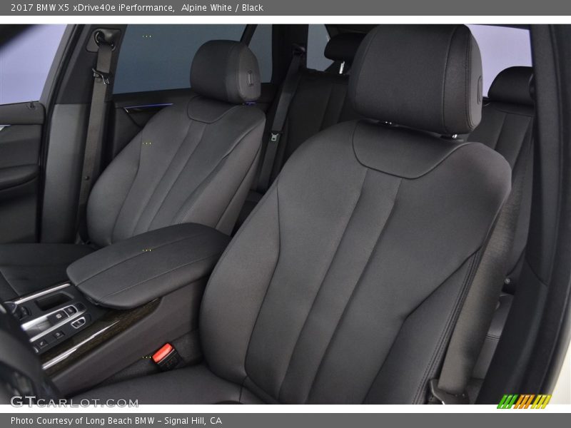 Alpine White / Black 2017 BMW X5 xDrive40e iPerformance
