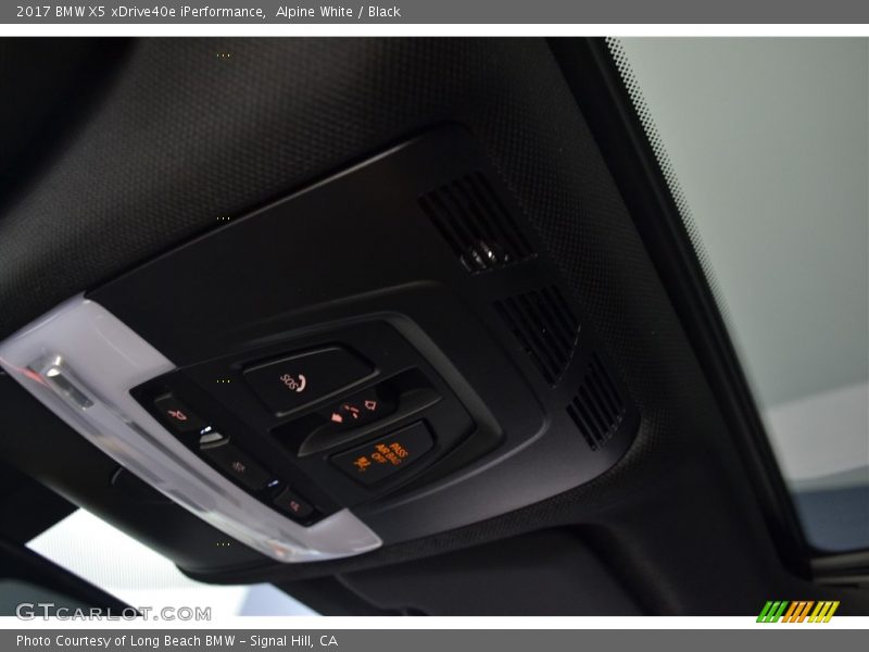 Alpine White / Black 2017 BMW X5 xDrive40e iPerformance