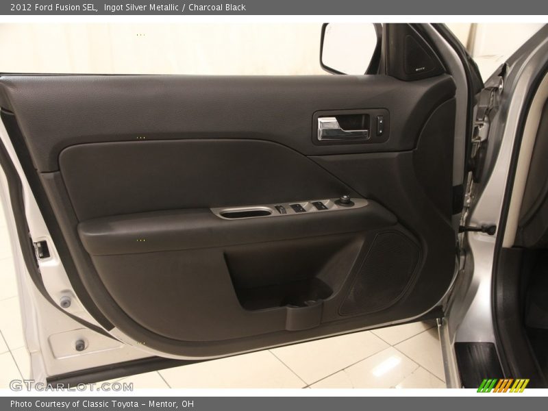 Ingot Silver Metallic / Charcoal Black 2012 Ford Fusion SEL