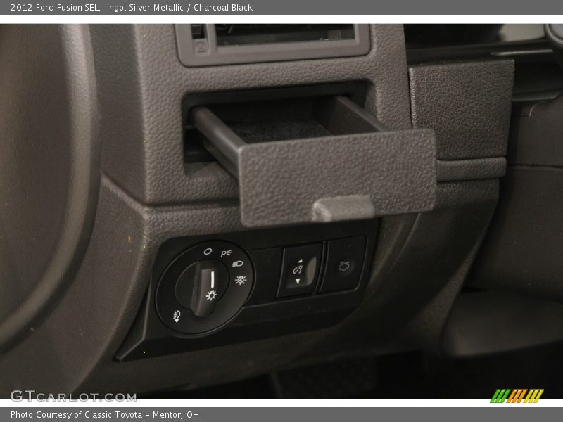 Ingot Silver Metallic / Charcoal Black 2012 Ford Fusion SEL