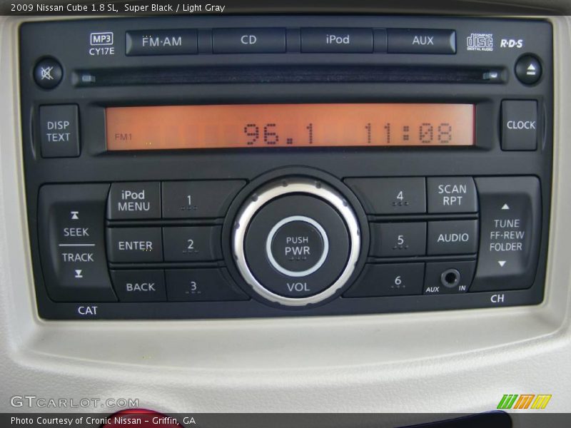 Super Black / Light Gray 2009 Nissan Cube 1.8 SL
