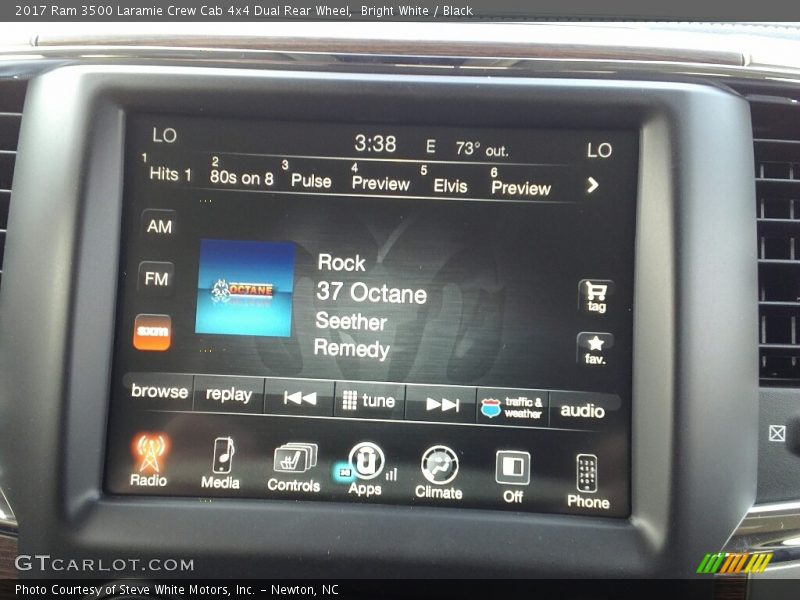 Controls of 2017 3500 Laramie Crew Cab 4x4 Dual Rear Wheel