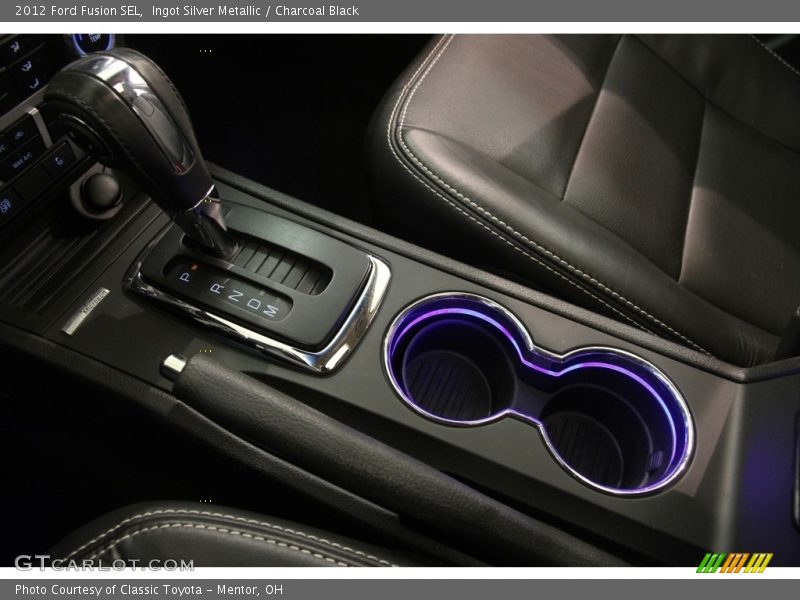Ingot Silver Metallic / Charcoal Black 2012 Ford Fusion SEL