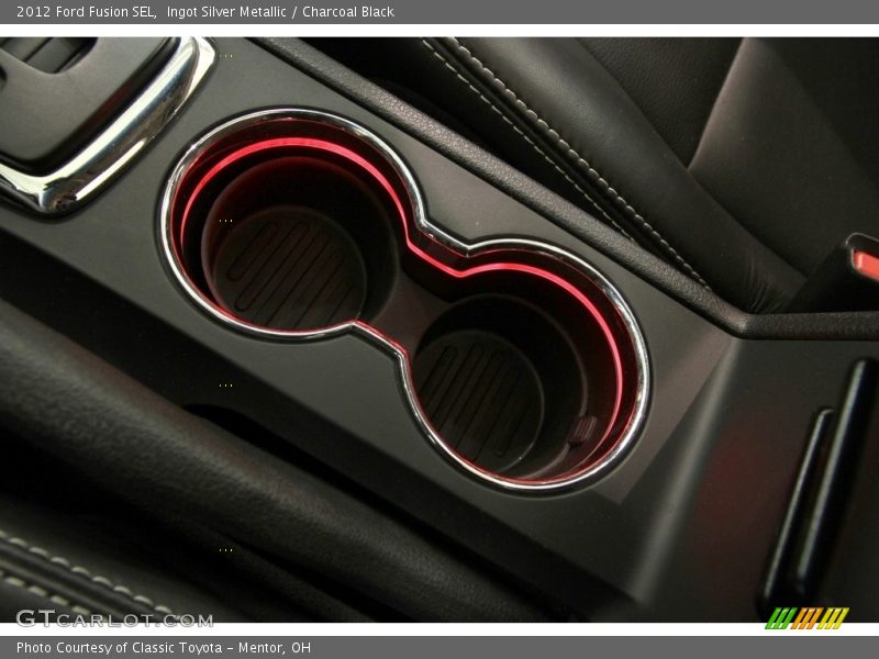 Ingot Silver Metallic / Charcoal Black 2012 Ford Fusion SEL