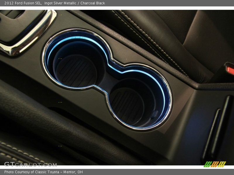 Ingot Silver Metallic / Charcoal Black 2012 Ford Fusion SEL