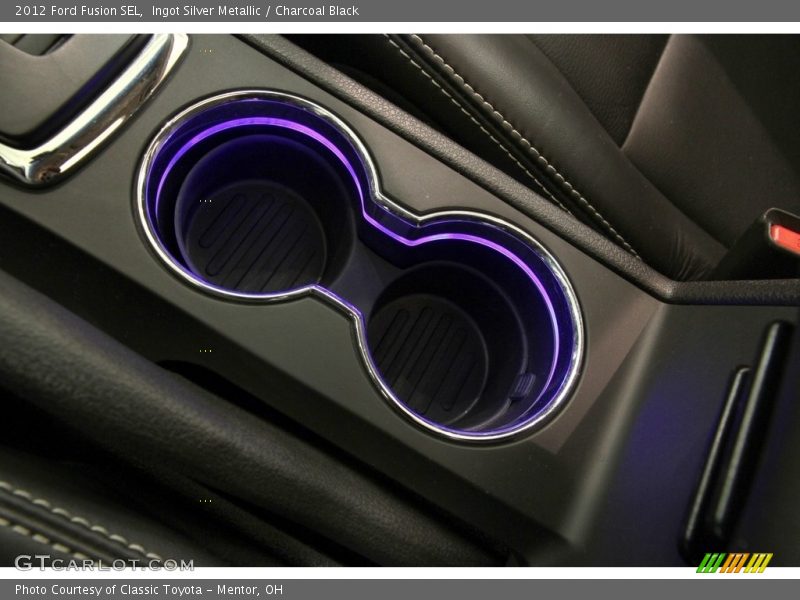 Ingot Silver Metallic / Charcoal Black 2012 Ford Fusion SEL