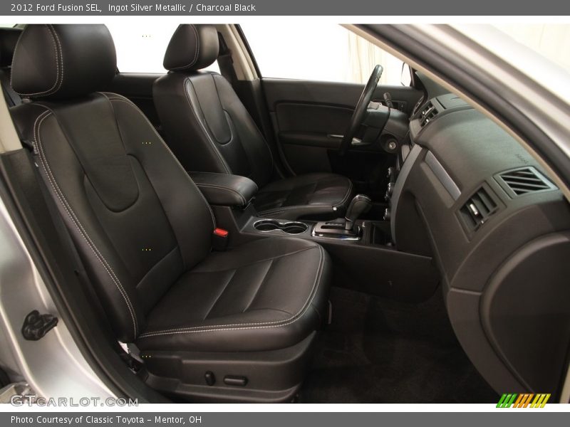 Ingot Silver Metallic / Charcoal Black 2012 Ford Fusion SEL