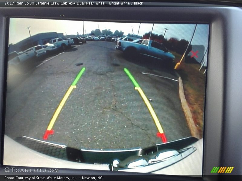 Bright White / Black 2017 Ram 3500 Laramie Crew Cab 4x4 Dual Rear Wheel