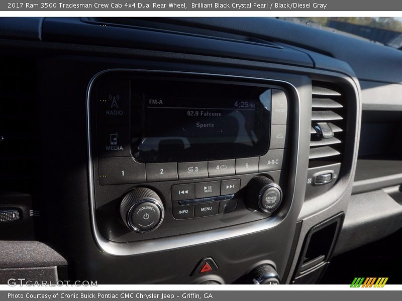 Controls of 2017 3500 Tradesman Crew Cab 4x4 Dual Rear Wheel