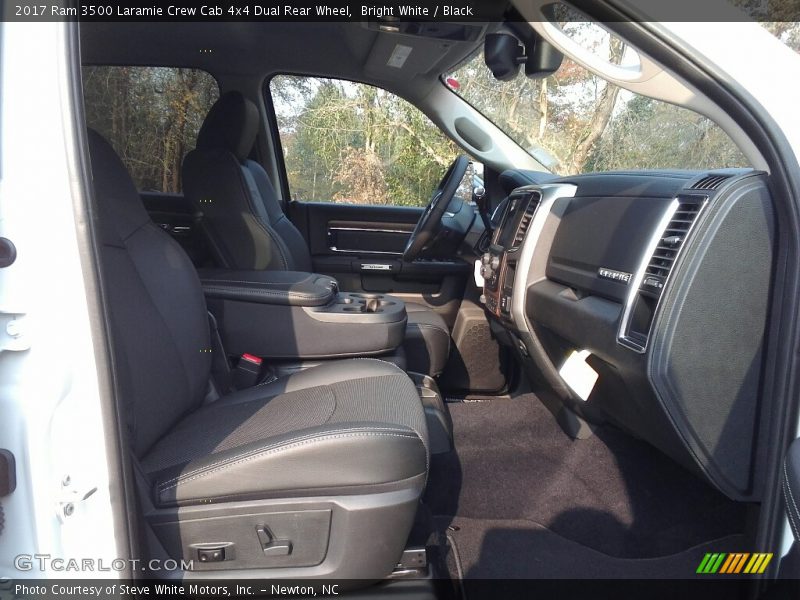 Front Seat of 2017 3500 Laramie Crew Cab 4x4 Dual Rear Wheel