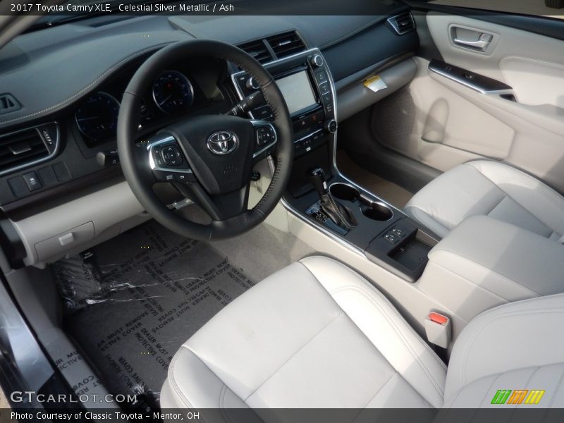 Celestial Silver Metallic / Ash 2017 Toyota Camry XLE