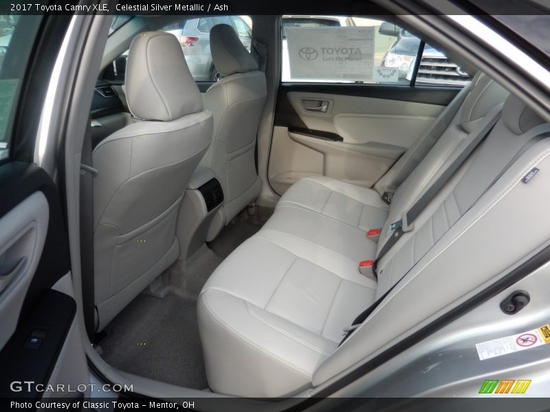 Celestial Silver Metallic / Ash 2017 Toyota Camry XLE