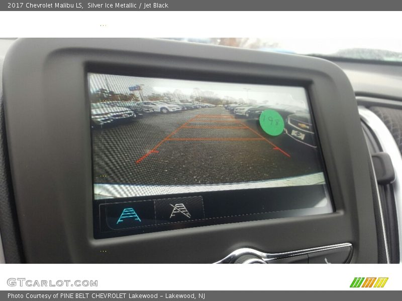 Silver Ice Metallic / Jet Black 2017 Chevrolet Malibu LS
