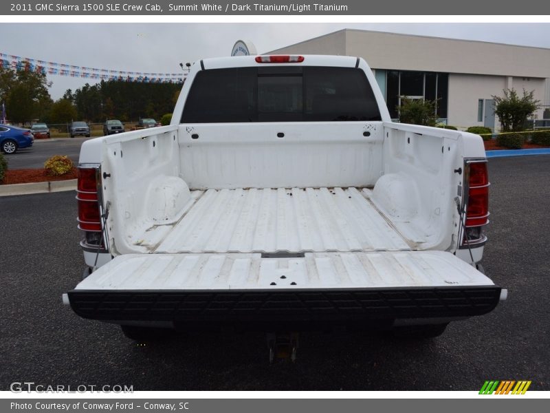 Summit White / Dark Titanium/Light Titanium 2011 GMC Sierra 1500 SLE Crew Cab