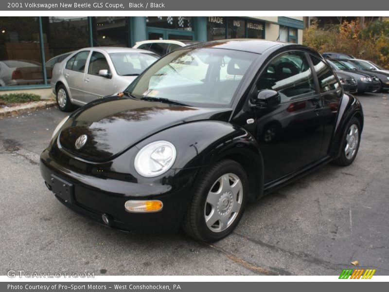 Black / Black 2001 Volkswagen New Beetle GLS Coupe