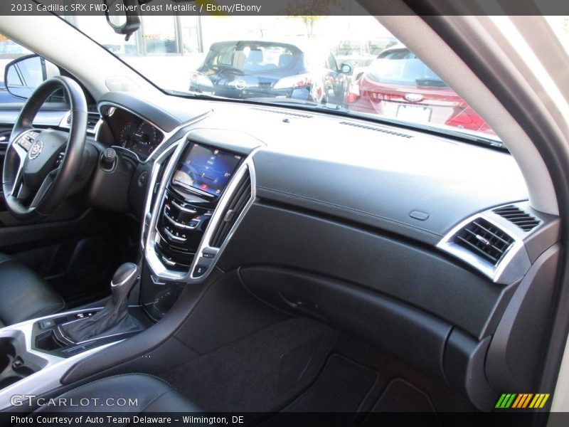 Silver Coast Metallic / Ebony/Ebony 2013 Cadillac SRX FWD