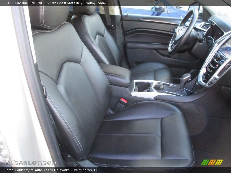 Silver Coast Metallic / Ebony/Ebony 2013 Cadillac SRX FWD