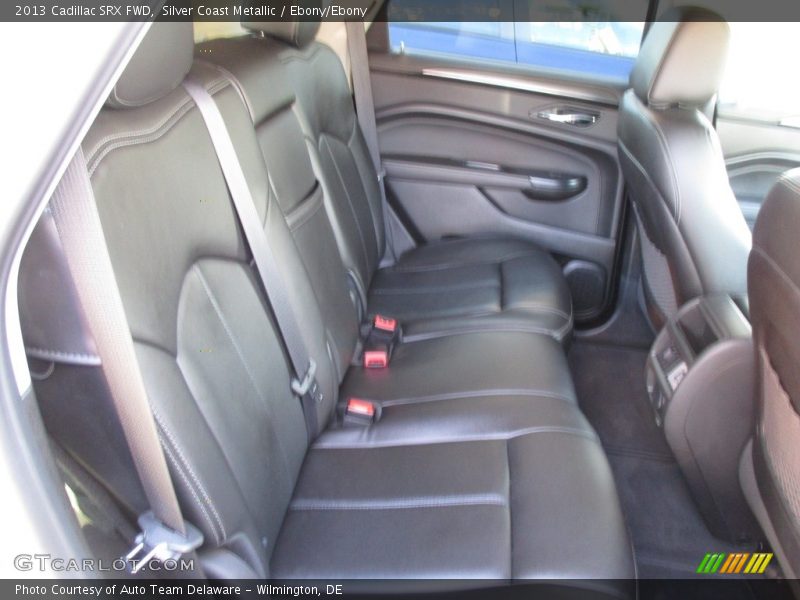 Silver Coast Metallic / Ebony/Ebony 2013 Cadillac SRX FWD