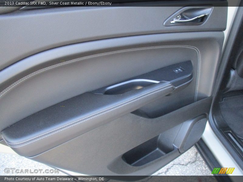 Silver Coast Metallic / Ebony/Ebony 2013 Cadillac SRX FWD