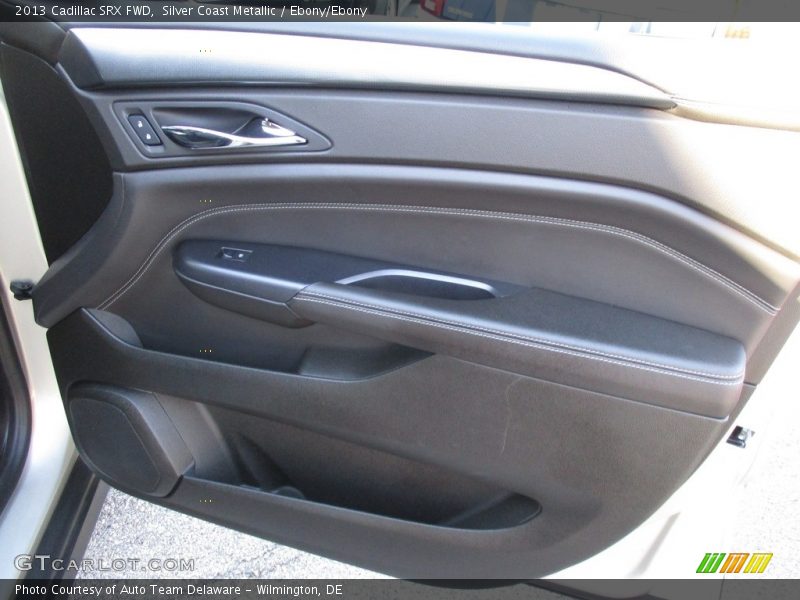 Silver Coast Metallic / Ebony/Ebony 2013 Cadillac SRX FWD
